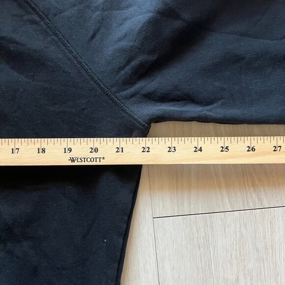 Gymshark Hoodie Men’s Medium Black Embroidered Pullover Workout Training - Picture 5 of 6